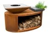 Palenisko-grill ogrodowy Artiss G3 corten